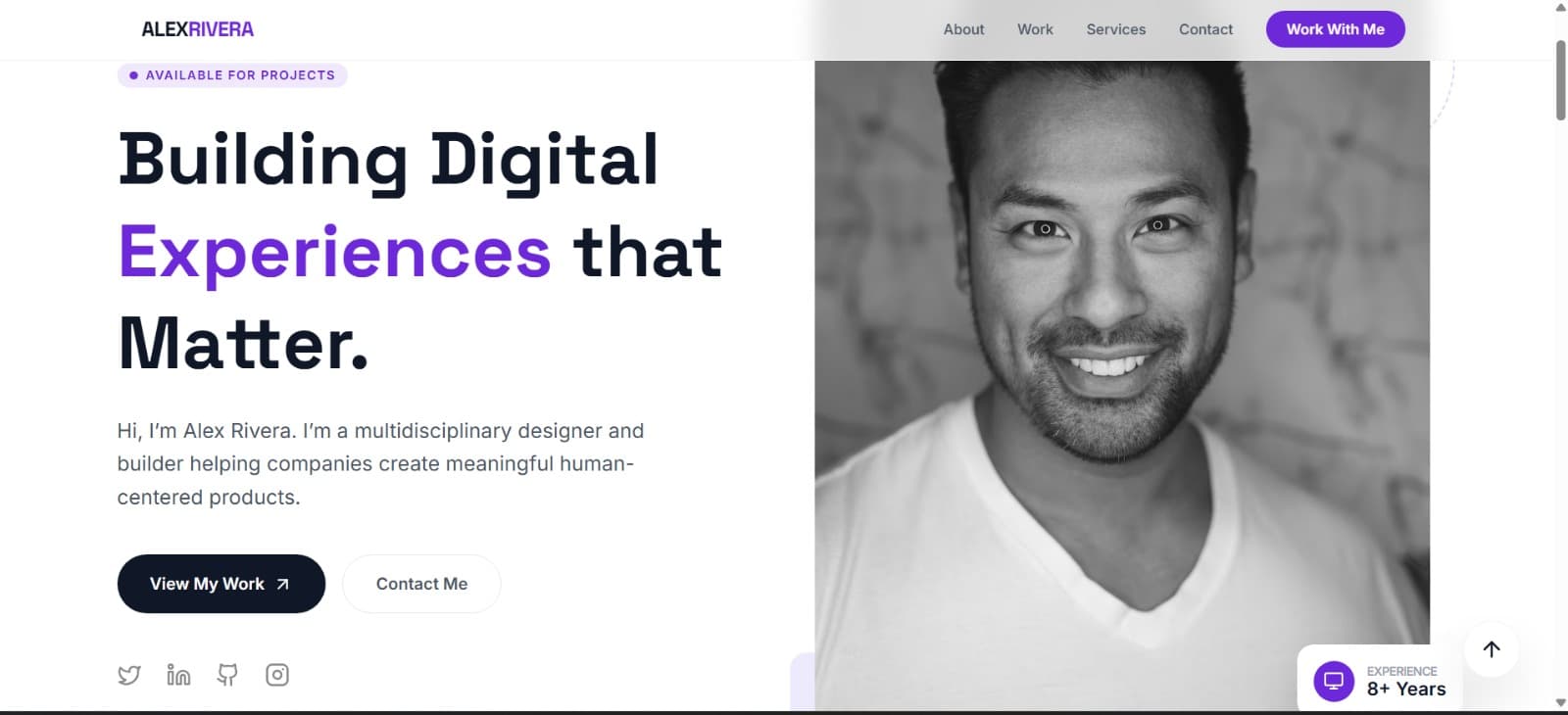 Personal Portfolio Website