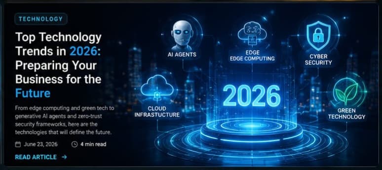 Top Technology Trends in 2026: Preparing Your Business for the Future